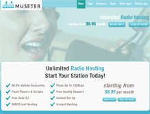 Tablet Screenshot of museter.com